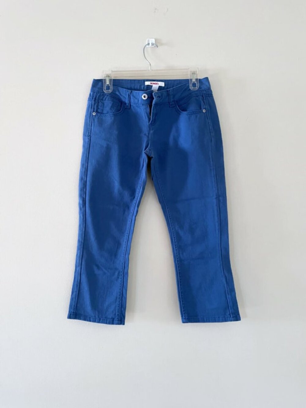 BONGO Light blue stretch capri pants